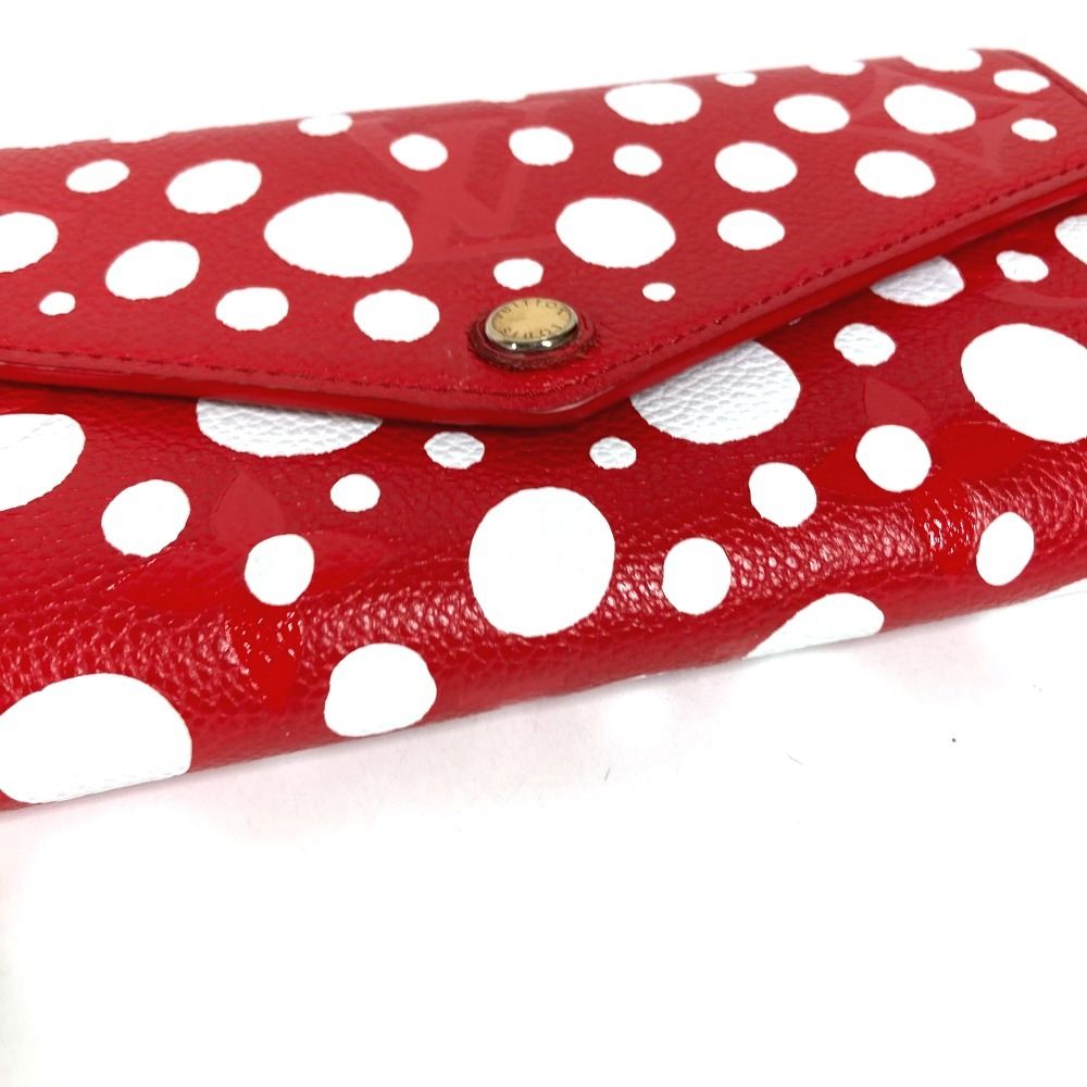 Louis Vuitton Wallet Portefeuille Sarah NM Leather Yayoi Kusama — view 4