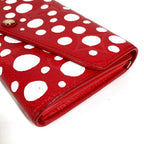 Louis Vuitton Wallet Portefeuille Sarah NM Leather Yayoi Kusama — view 5