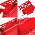 Louis Vuitton Wallet Portefeuille Sarah NM Leather Yayoi Kusama — view 8
