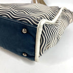 Chanel Shoulder Bag Magic CC Logo Cotton Ivory — view 6