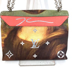 Louis Vuitton Shoulder Bag Chain Leather Pink — view 4