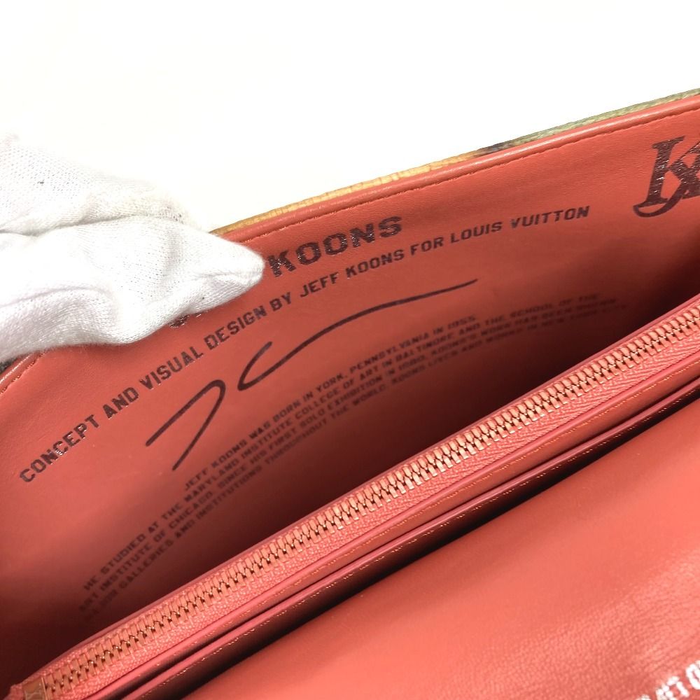 Louis Vuitton Shoulder Bag Chain Leather Pink — view 2
