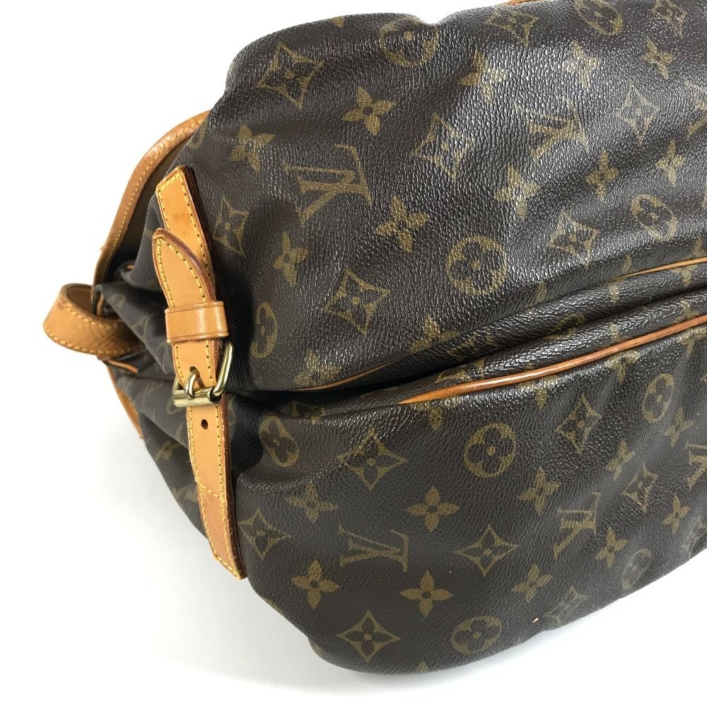 Louis Vuitton Shoulder Bag Saumur 35 Monogram Canvas Brown — view 7