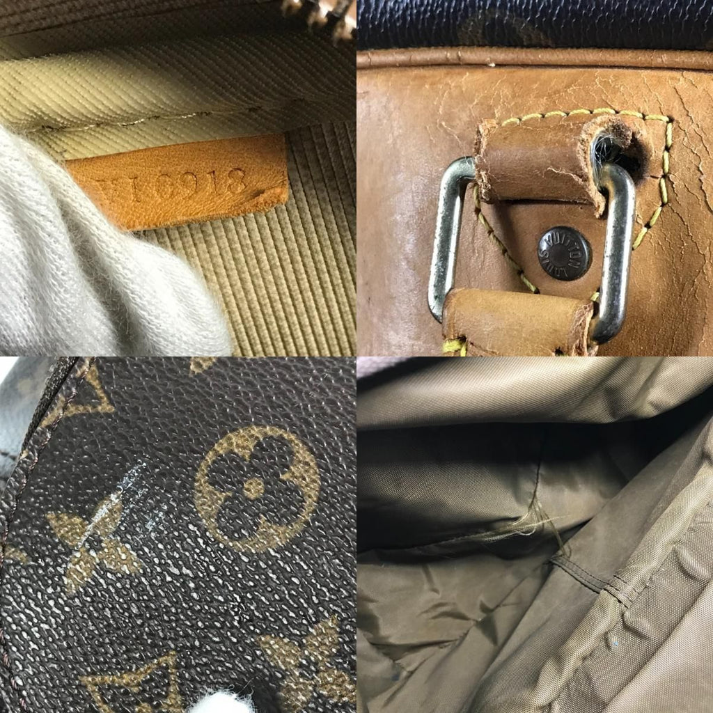Louis Vuitton Handbag Evasion Monogram Canvas Brown — view 8