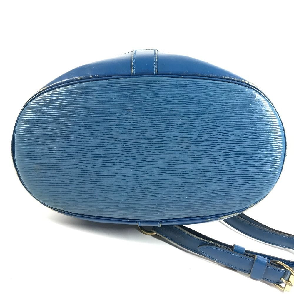 Louis Vuitton Shoulder Bag Randonnee PM Epi Leather Toledo Blue — view 5