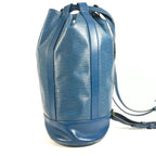 Louis Vuitton Shoulder Bag Randonnee PM Epi Leather Toledo Blue — view 3