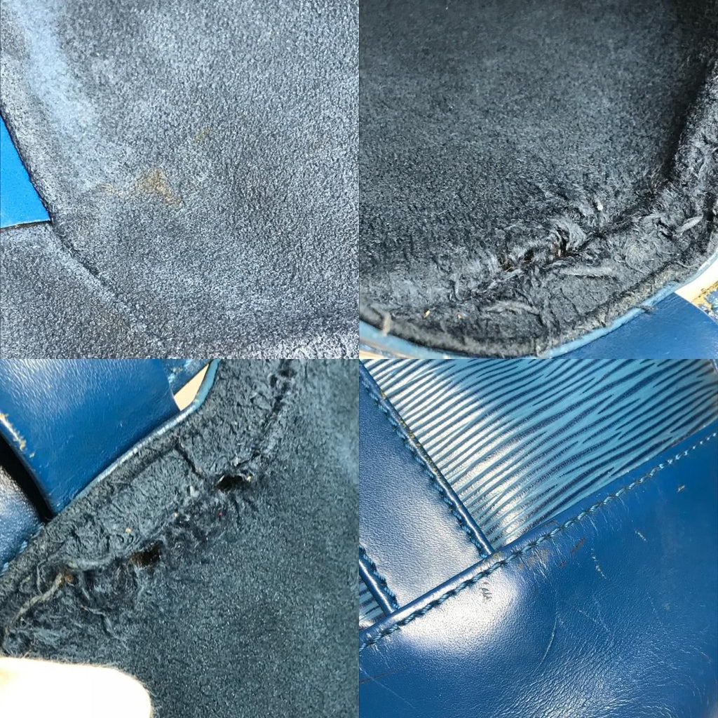 Louis Vuitton Shoulder Bag Randonnee PM Epi Leather Toledo Blue — view 9