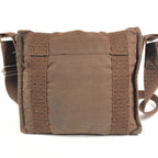 Hermes Shoulder Bag Besace PM Canvas Brown — view 2