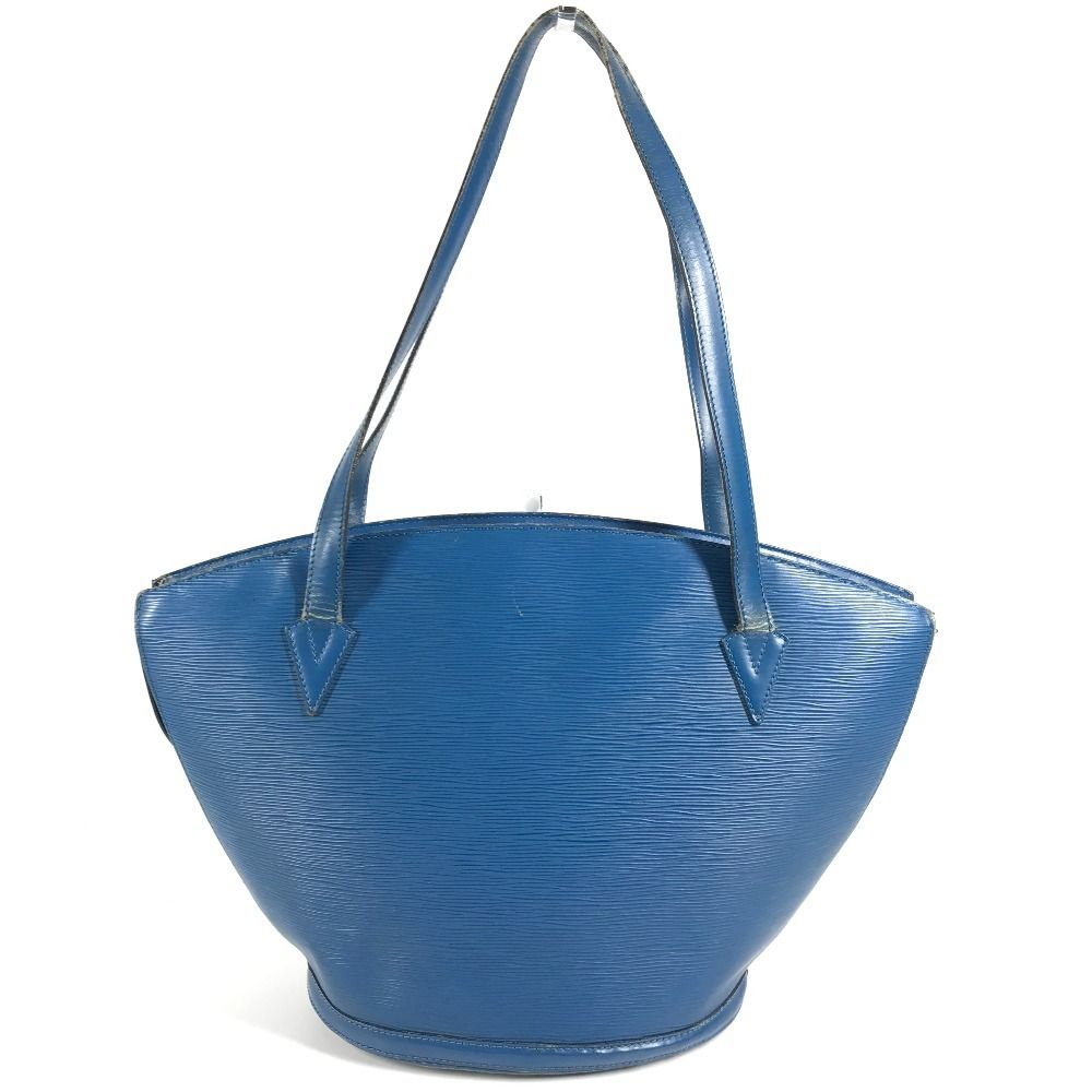 Louis Vuitton Tote Saint Jacques Shopping Epi Leather Toledo Blue — view 2