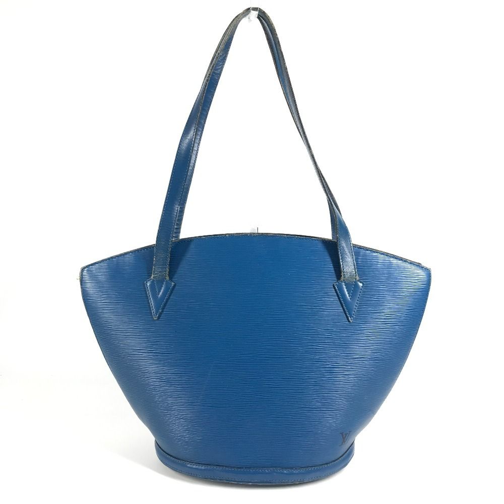 Louis Vuitton Tote Saint Jacques Shopping Epi Leather Toledo Blue