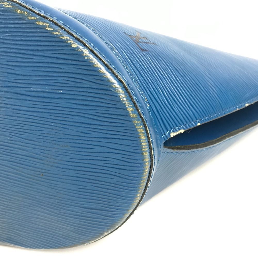 Louis Vuitton Tote Saint Jacques Shopping Epi Leather Toledo Blue — view 6