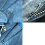 Louis Vuitton Tote Saint Jacques Shopping Epi Leather Toledo Blue — view 9