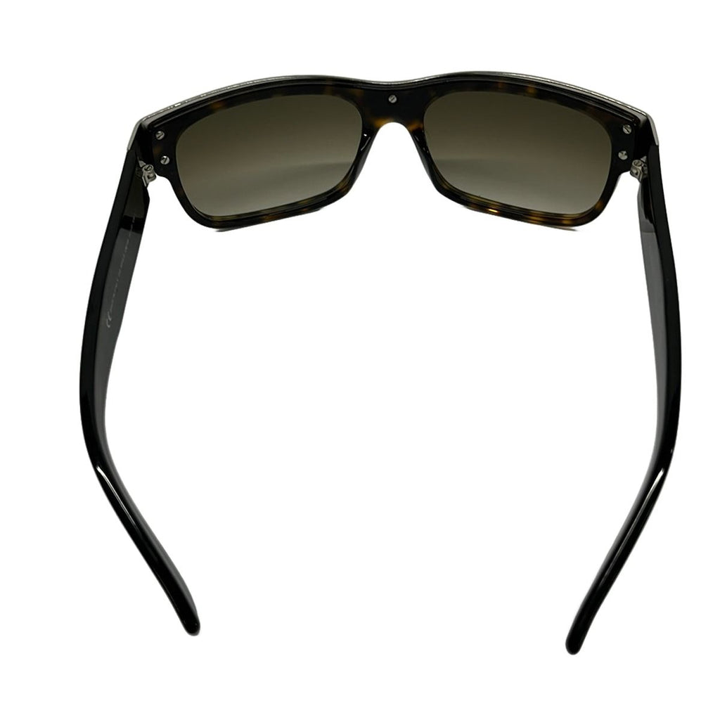 Gucci Sunglasses S Dark Brown Silver Eyewear — view 3