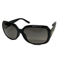 Gucci Sunglasses Micro Guccissima S Gray Black Leather Eyewear