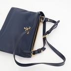 Prada Crossbody Shoulder Bag Navy — view 3