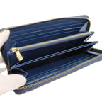 Louis Vuitton LV Takashi Murakami Zippy Wallet Zip Around Monogram Cherry Denim — view 6