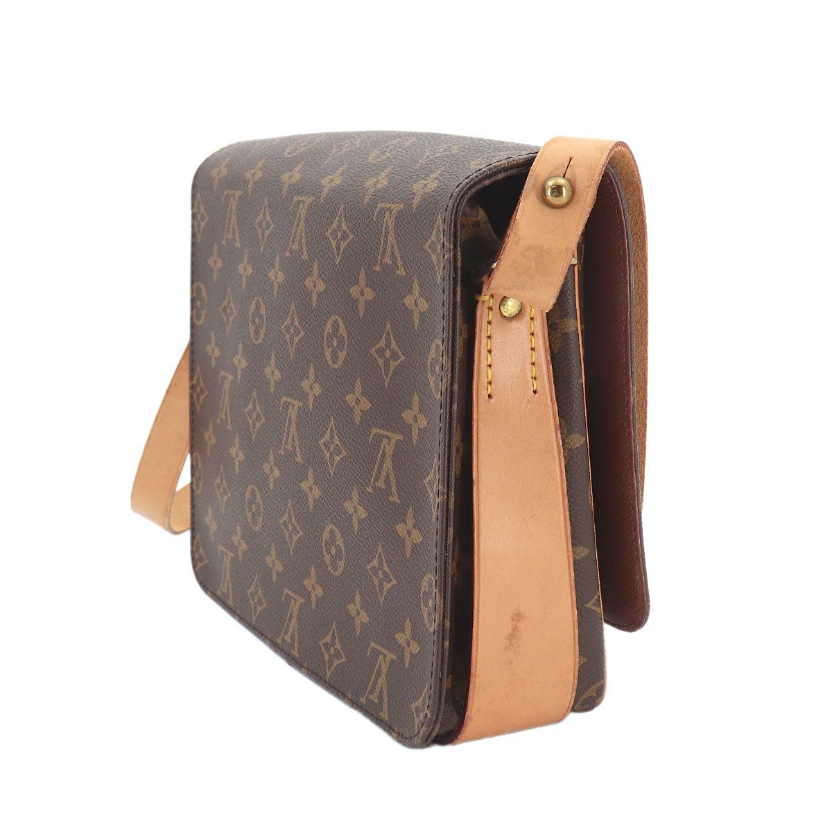 Louis Vuitton Monogram Cult Ciel GM Shoulder Bag Brown — view 3