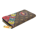 Louis Vuitton Monogram Zippy Wallet Kabuki Daruma Brown Kansai Yamamoto — view 5