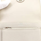 Hermes Dogon Compact Bifold Wallet Togo Beton Silver — view 8