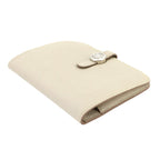 Hermes Dogon Compact Bifold Wallet Togo Beton Silver — view 5