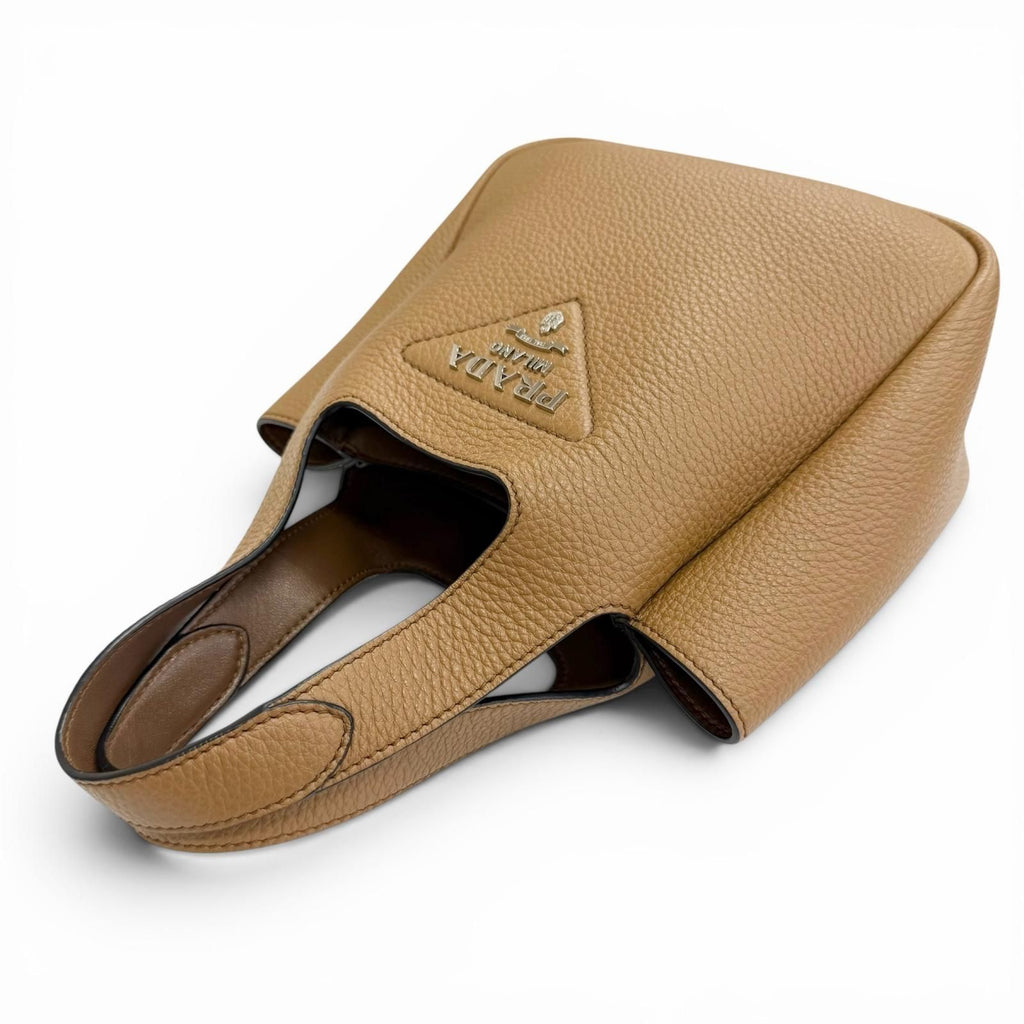 Prada 445500 Handbag Brown — view 3