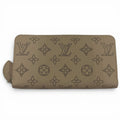 Louis Vuitton Zippy Wallet Mahina Leather Gare Monogram Zip Around