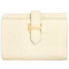 Hermes Bearn Convenience Verso Veau Epsom Cles Gold Trifold Wallet Large