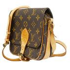Louis Vuitton Mini Cartouchiere Shoulder Bag Monogram Leather — view 2