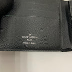 Louis Vuitton Damier Graphite Portefeuille Marco NM Bifold Wallet Black — view 8