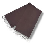 Louis Vuitton Scarf Cashmere LV Logo Brown — view 4