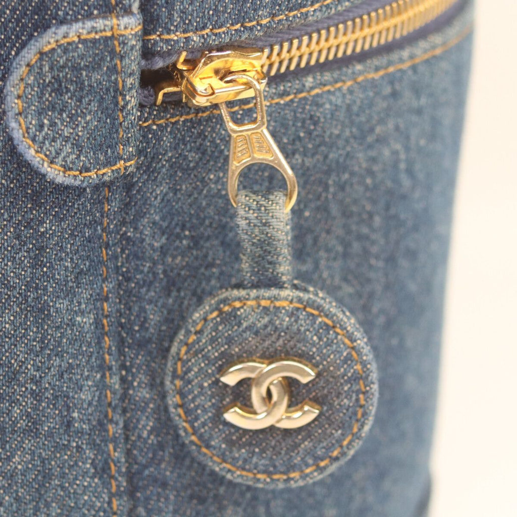 Chanel Indigo Denim Vanity — view 6
