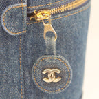 Chanel Indigo Denim Vanity — view 6