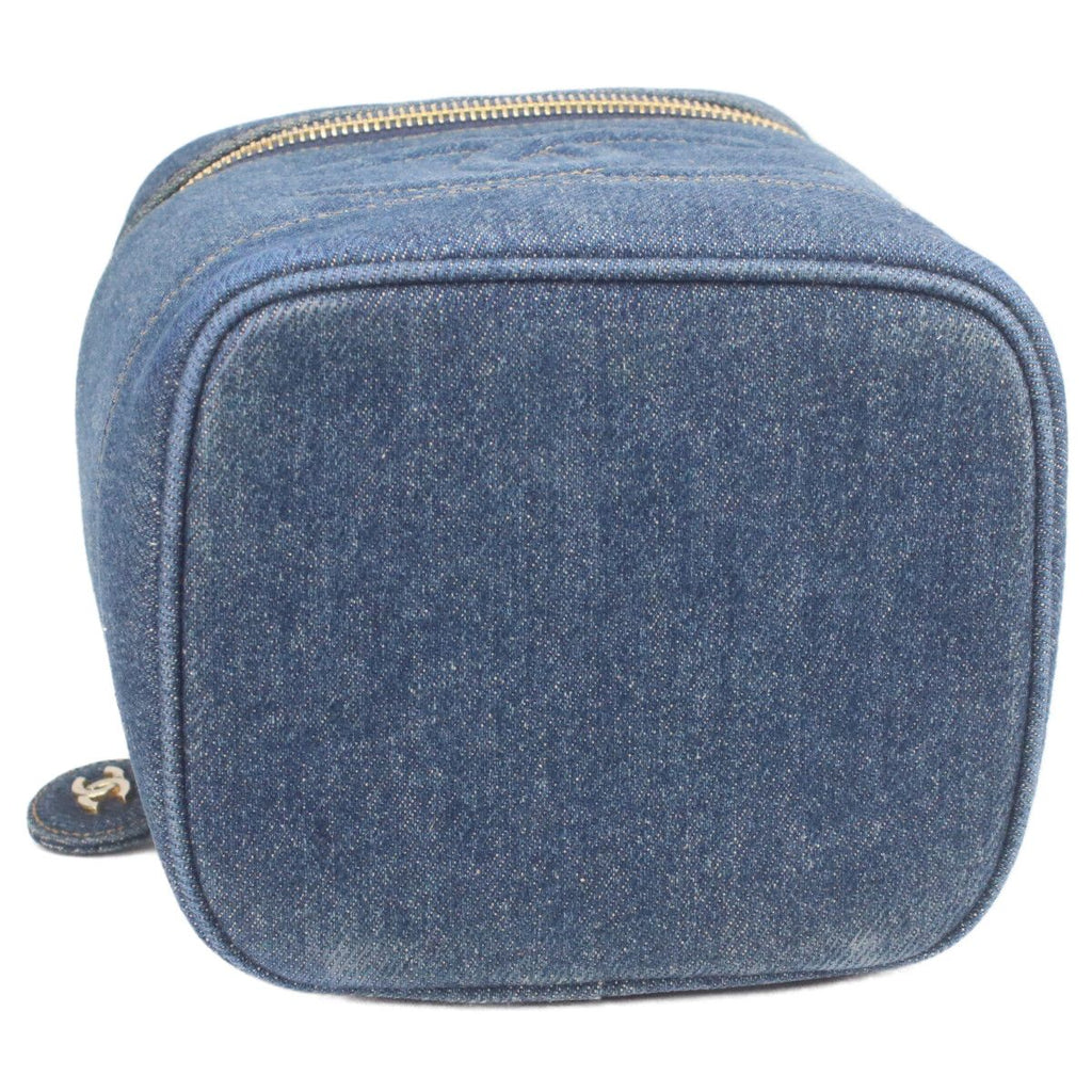 Chanel Indigo Denim Vanity — view 5
