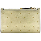 Dior Bifold Wallet Beige Star Pattern Leather — view 2