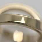 Hermes Scarf Ring Cosmos Gold Metal — view 7