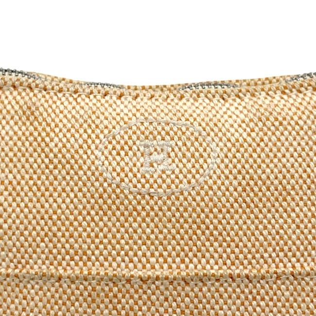 Hermes Pouch Bolide 16 Mini Beige Case Toile — view 5
