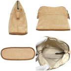 Hermes Pouch Bolide 16 Mini Beige Case Toile — view 2