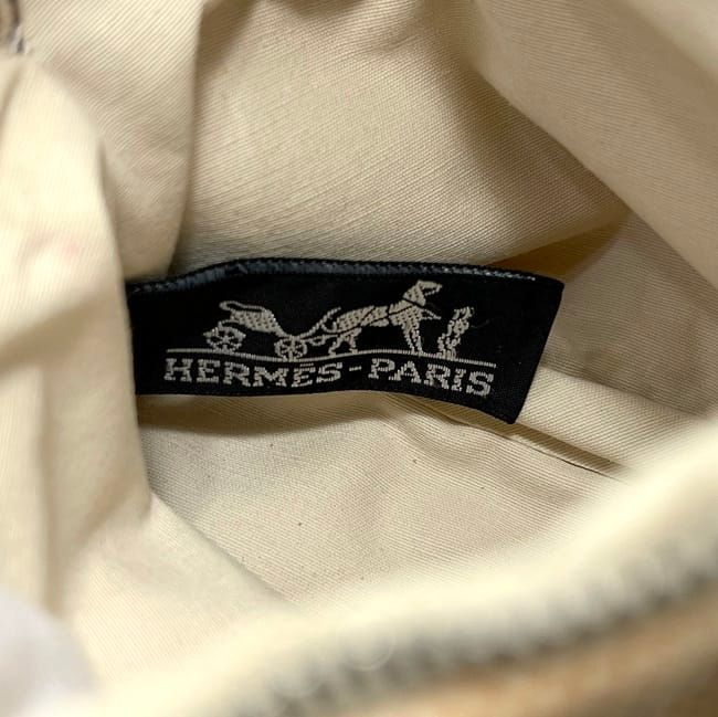 Hermes Pouch Bolide 16 Mini Beige Case Toile — view 3