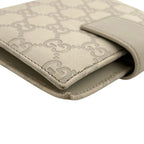 Gucci Notebook Cover Beige White Guccissima Line 6 Holes System Leather Agenda — view 7