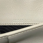 Gucci Notebook Cover Beige White Guccissima Line 6 Holes System Leather Agenda — view 4