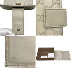Gucci Notebook Cover Beige White Guccissima Line 6 Holes System Leather Agenda — view 3