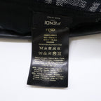 Fendi Zucca Pattern FF Logo Denim Bucket — view 8