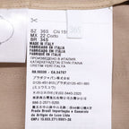 Prada Triangle Logo Leather Belt Pleats 36 — view 4