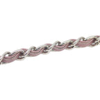 Chanel Metallic Pink Lum Silver Mini Quilted 20 Shoulder — view 9