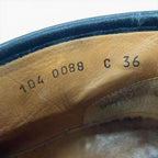 Gucci 104 Horsebit Leather Ankle Boots Black Gold — view 9