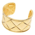 Chanel Quilted Bangle Gold Plated 1- Bracelet