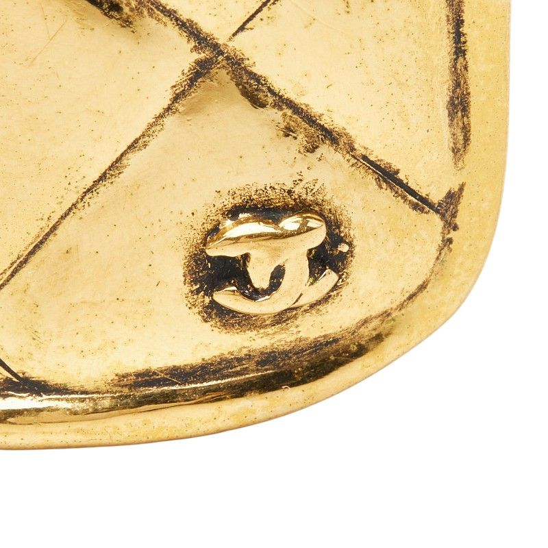 Chanel Quilted Bangle Gold Plated 1- Bracelet — view 4