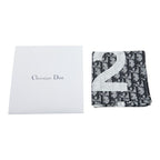 Dior Trotter Number 2 Scarf Navy White Cotton — view 3