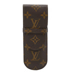 Louis Vuitton Monogram Etui Stiro Pen Case Brown