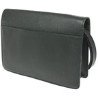Louis Vuitton Clutch Pochette Deep Green Taiga — view 4